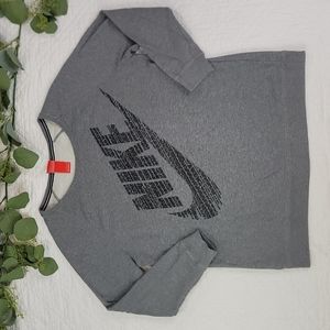 Nike Womens Gray Sweater Size L Red Tag